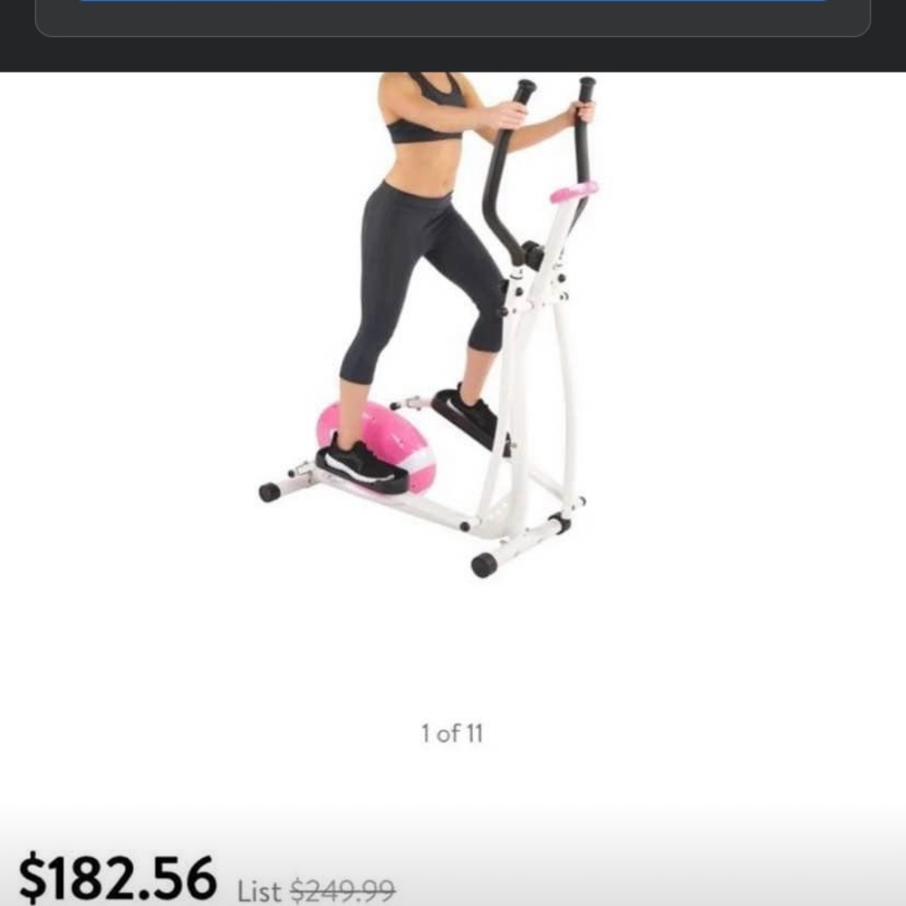 Pink elliptical